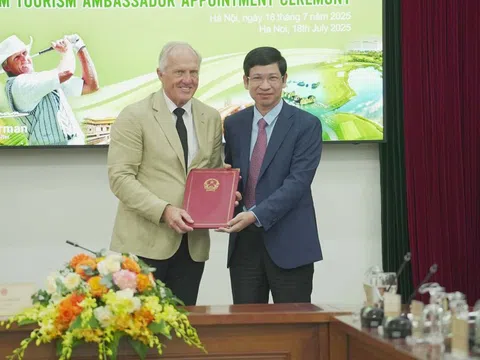 Huyền thoại golf thế giới Gregory John Norman đảm nhiệm Đại sứ Du lịch Việt Nam