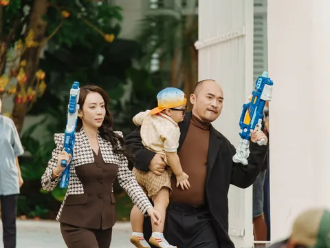 Hạo khang làm “con trai” của Thu Trang – Tiến Luật