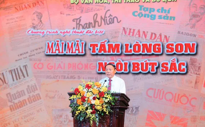 'Tấm lòng son – Ngòi bút sắc': Khúc tráng ca tự hào 100 năm báo chí cách mạng Việt Nam