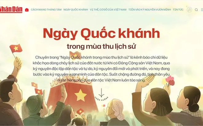 Giới thiệu các ấn phẩm đặc biệt và Triển lãm tương tác '80 năm rạng rỡ non sông-Con đường Độc lập'
